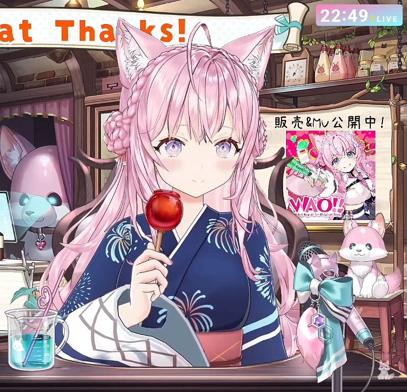 hololive Summeer 2022 3D Yukata Costume Alt.