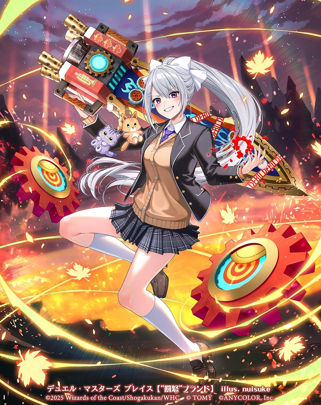 NIJISANJI x Duel Masters PLAY'S Collaboration Illustration by nuisuke