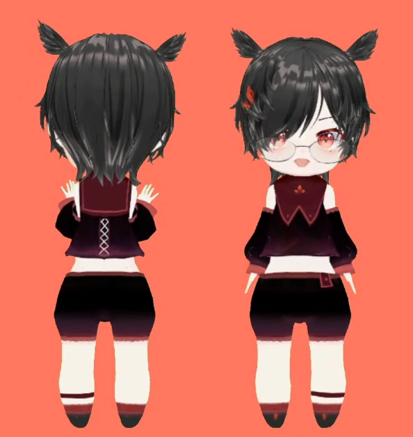 Chibi 3d model