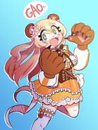 Drawing of Momosuzu Nene