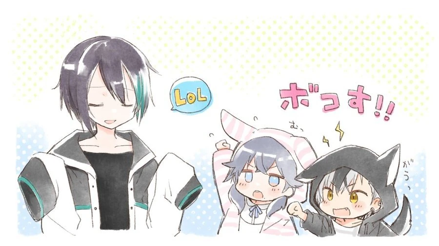 Mogumo Gumi and Mayuzumi Kai<br>by Kamiyoshi Rika