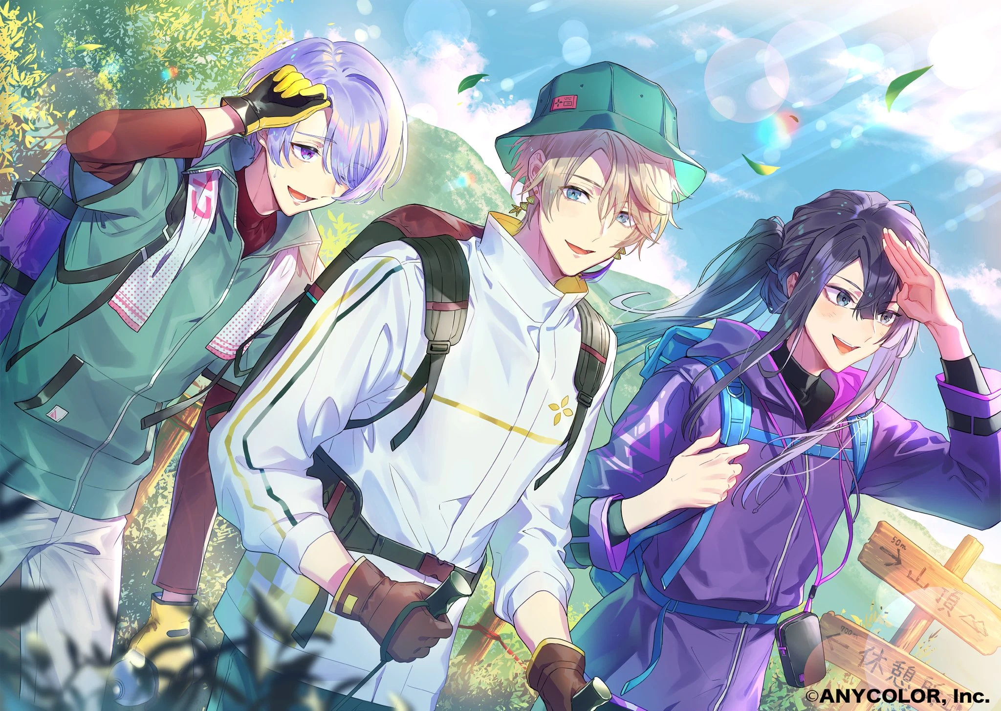 NIJISANJI Mountain Voice 2021 key visual by bikku