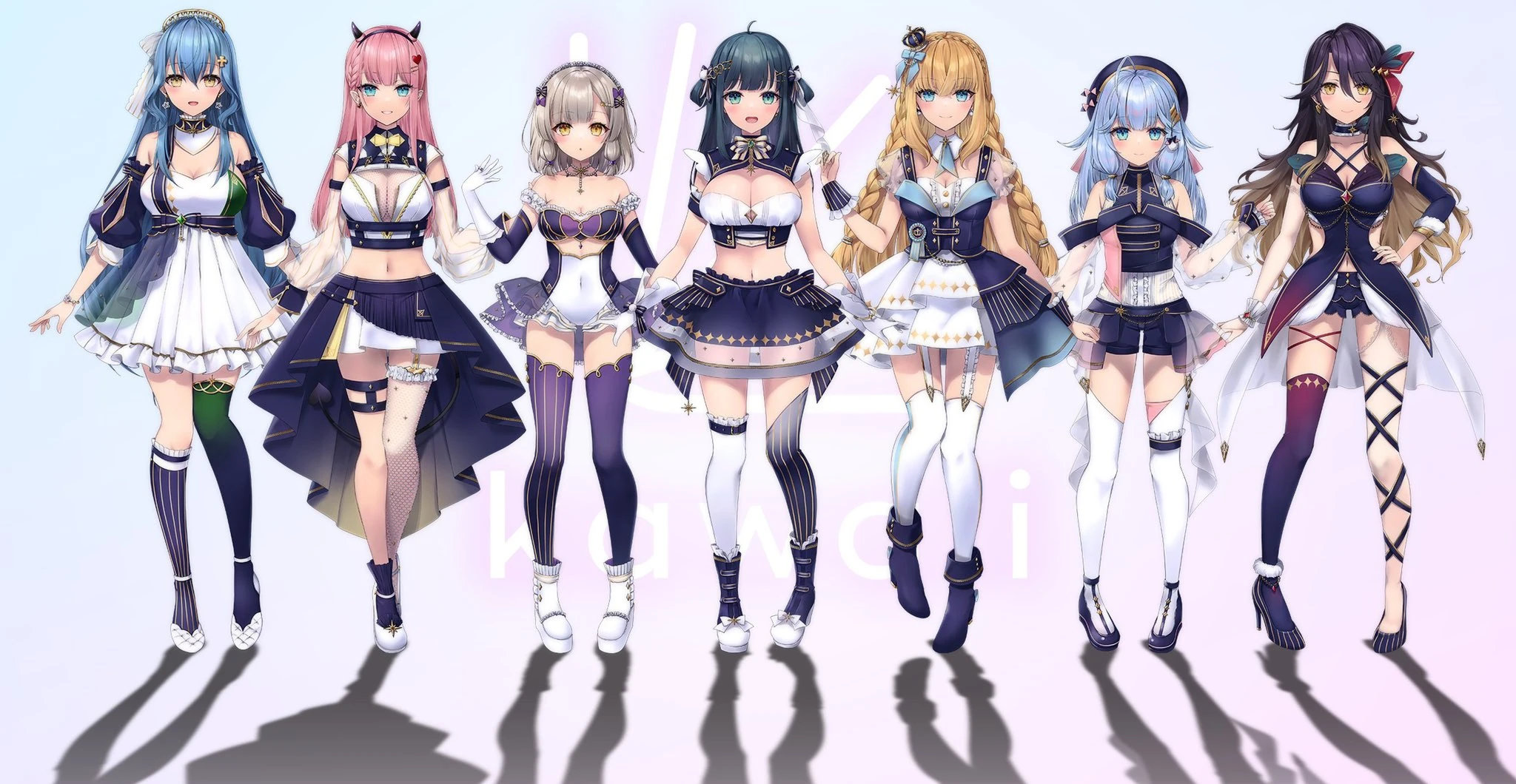 3D idol costumes<br>by Hane Yuki