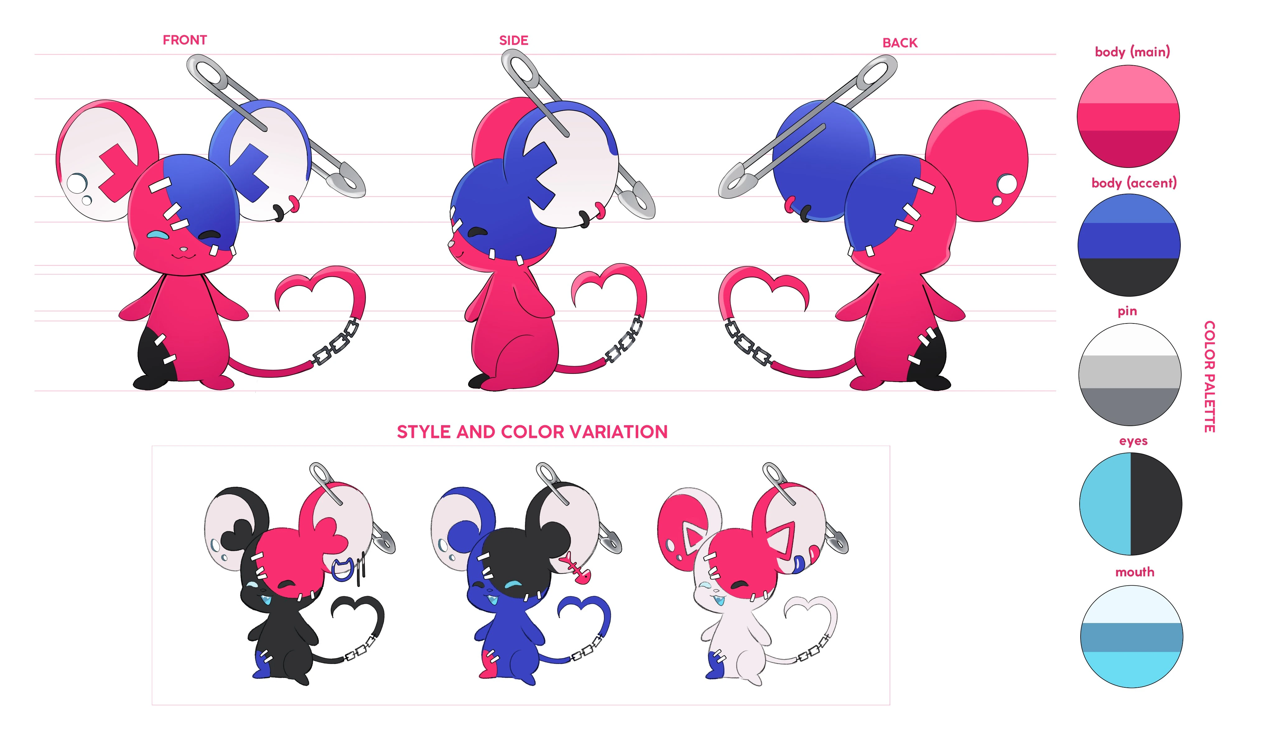 Roscal Reference Sheet by Marie and kazuriae