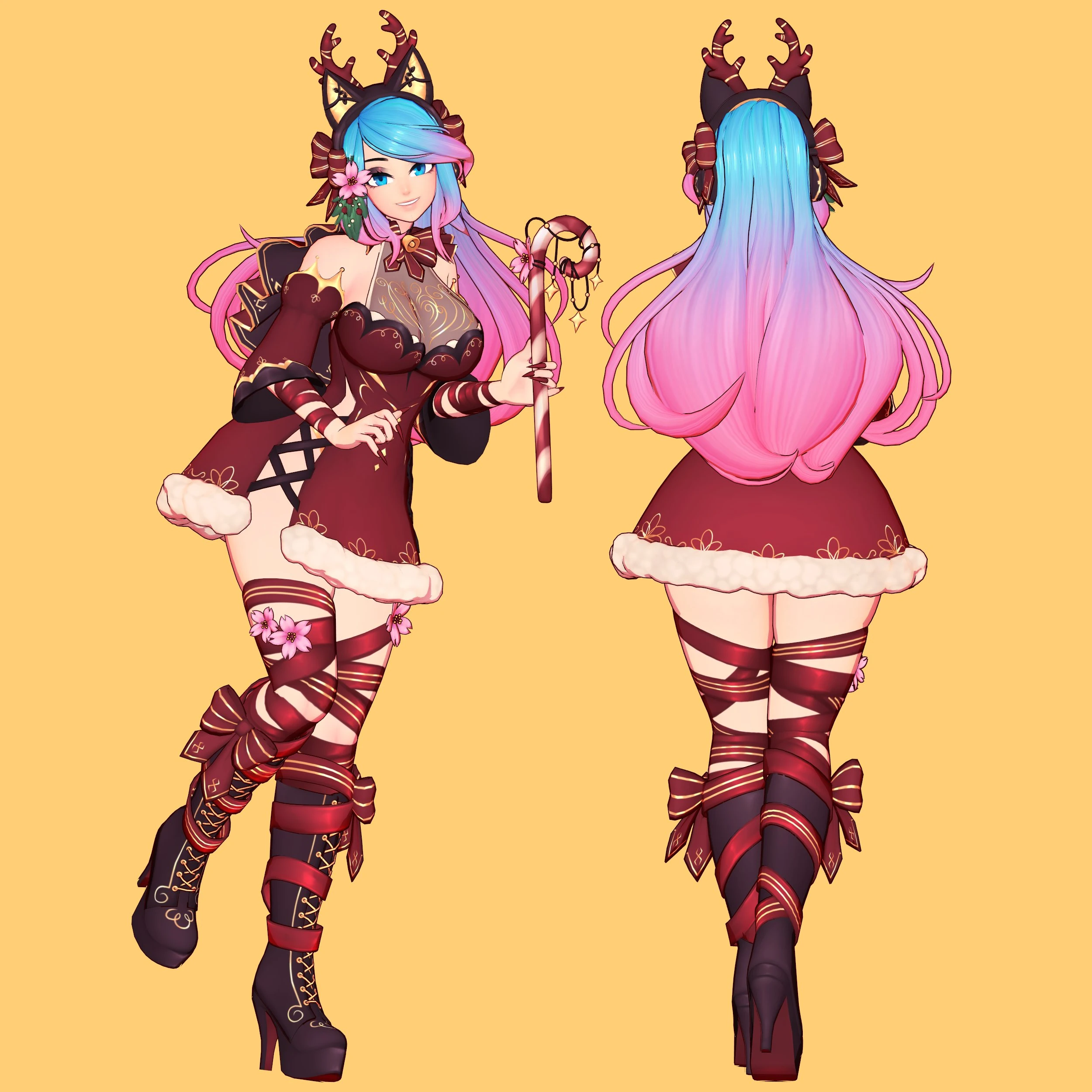 Silvervale christmas 2020 model ref by jjinomu