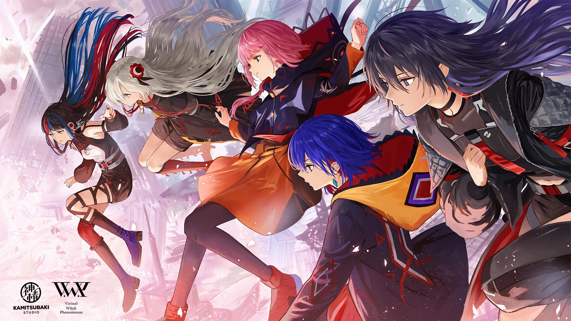 Virtual Witch Phenomenon 1st ONE-MAN LIVE “Phenomenon” Illustration<br>by Issiki