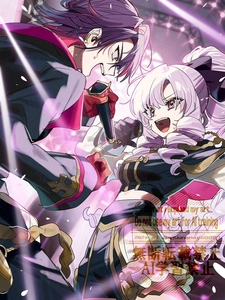 AR Live with Watarai Hibari Illustration<br> by Ninahachi