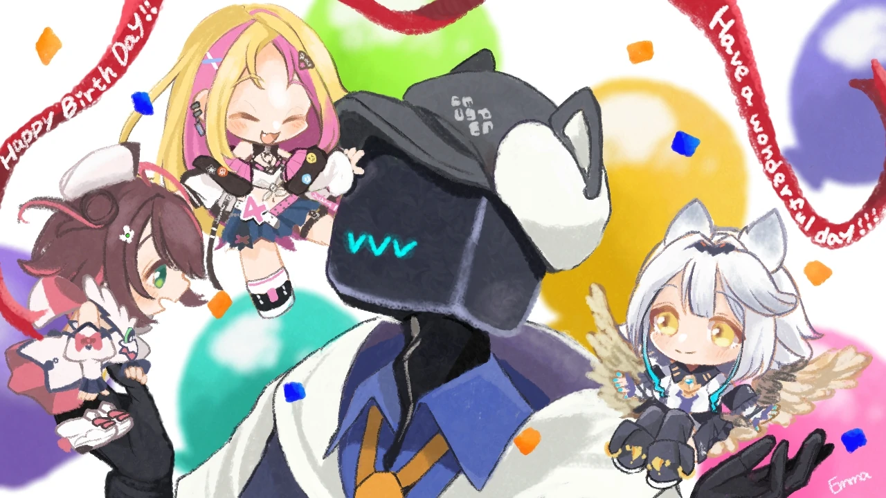 Birthday card drawn by Emma for Fukai Ryousuke's 2022 birthday