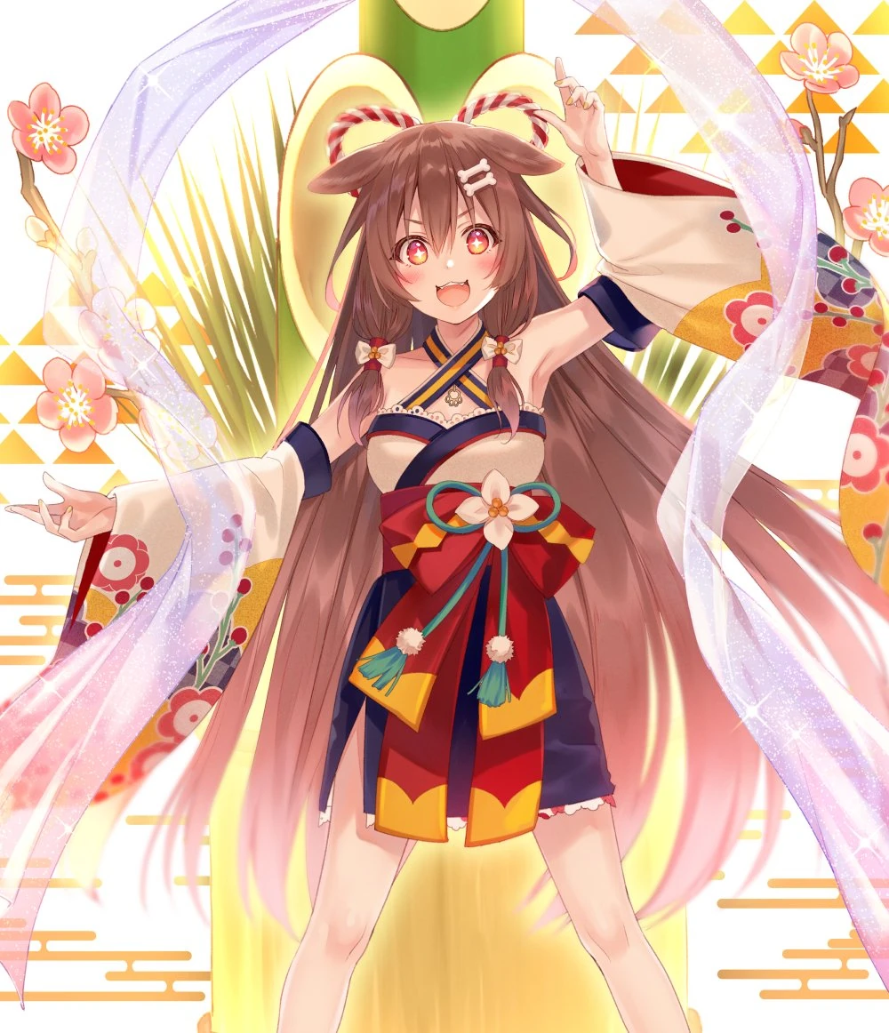 New Year Outfit Illustration<br>by Fukahire