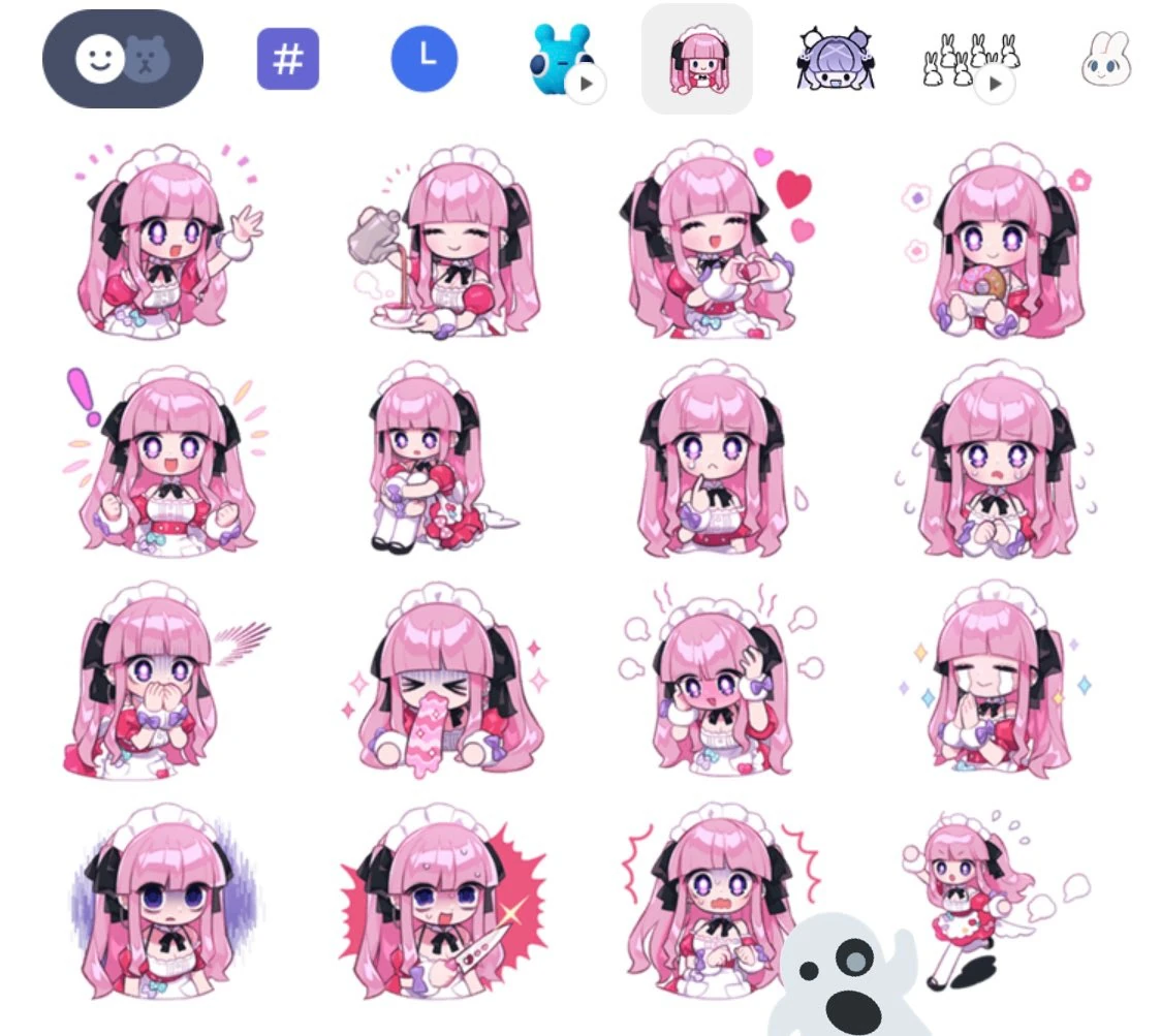 LINE Stamps by idola