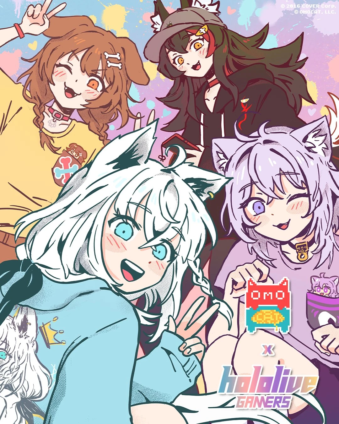 From OMOCAT x hololive GAMERS Collab