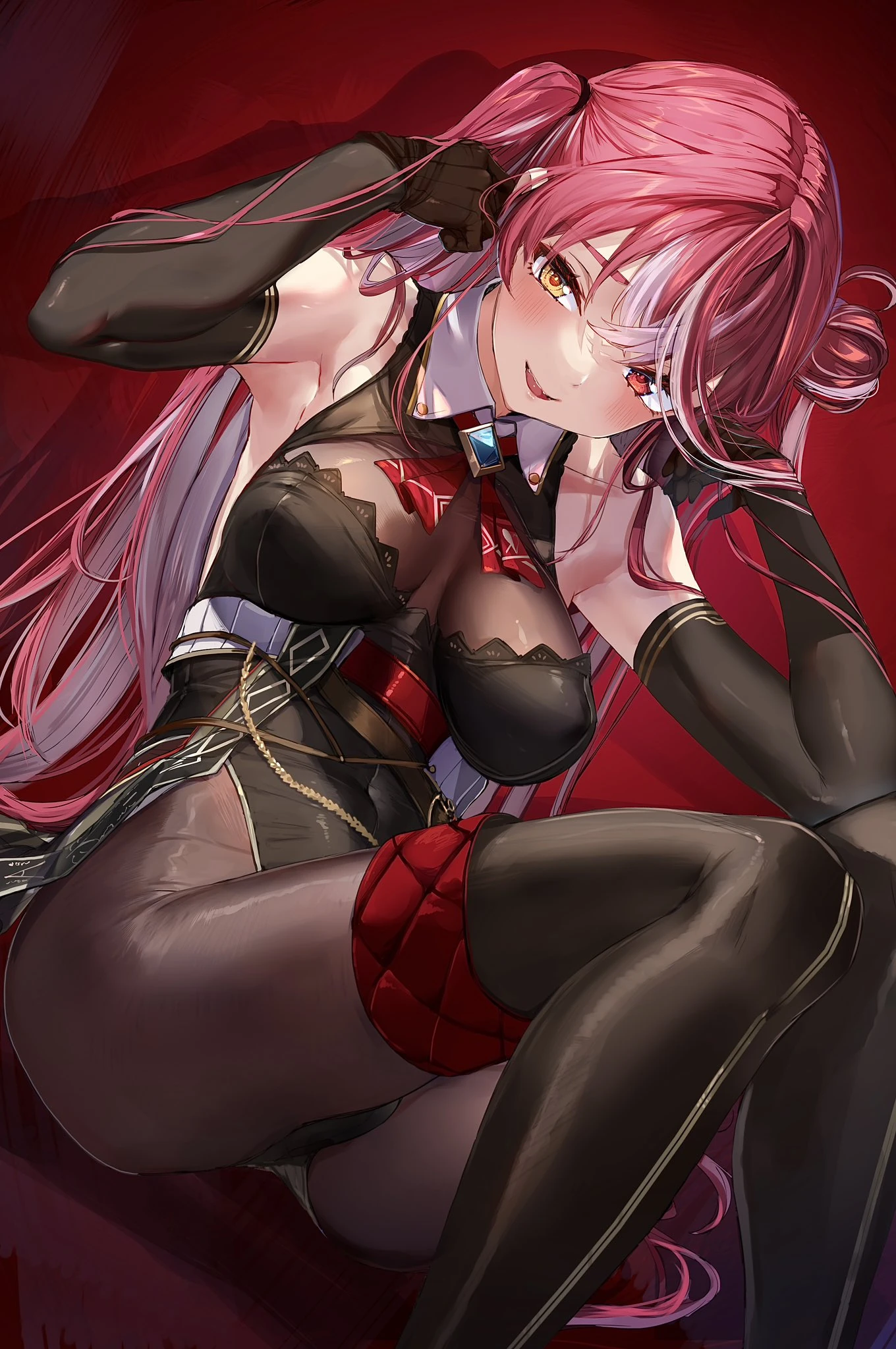 Holonium N Fanbook Cover Illustration<br>by Akasa Ai
