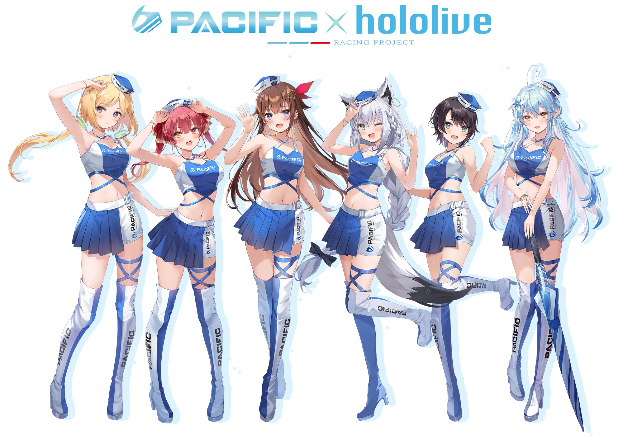 PACIFIC Racing Team x hololive "Racing Project"