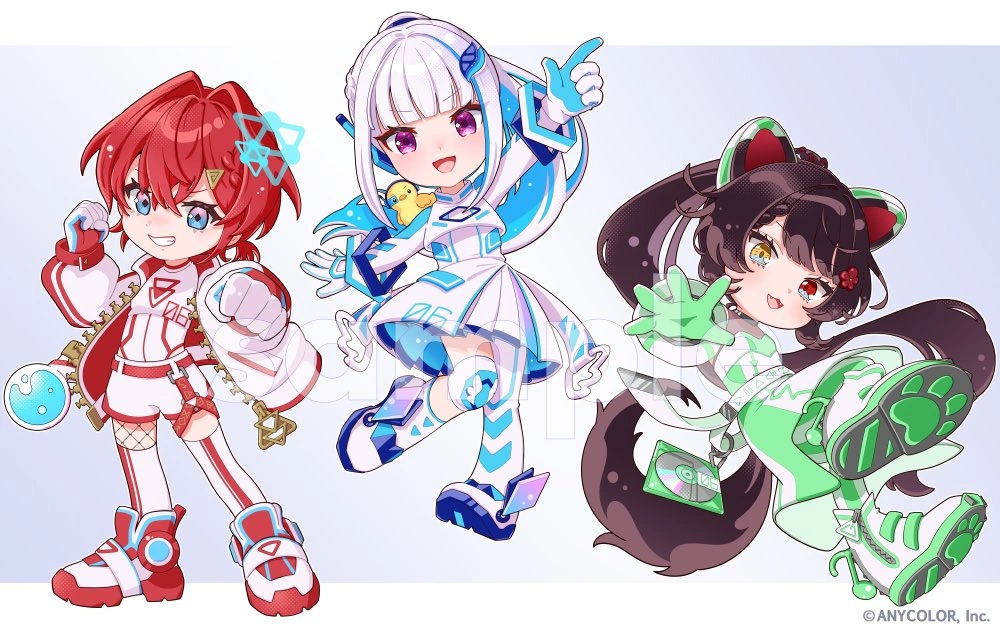 SANBAKA 6th Anniversary Goods SD Illustration<br>by Mugicha