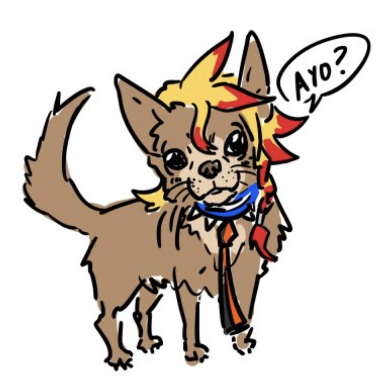 Axel as a Chihuahua<br> by Magni Dezmond