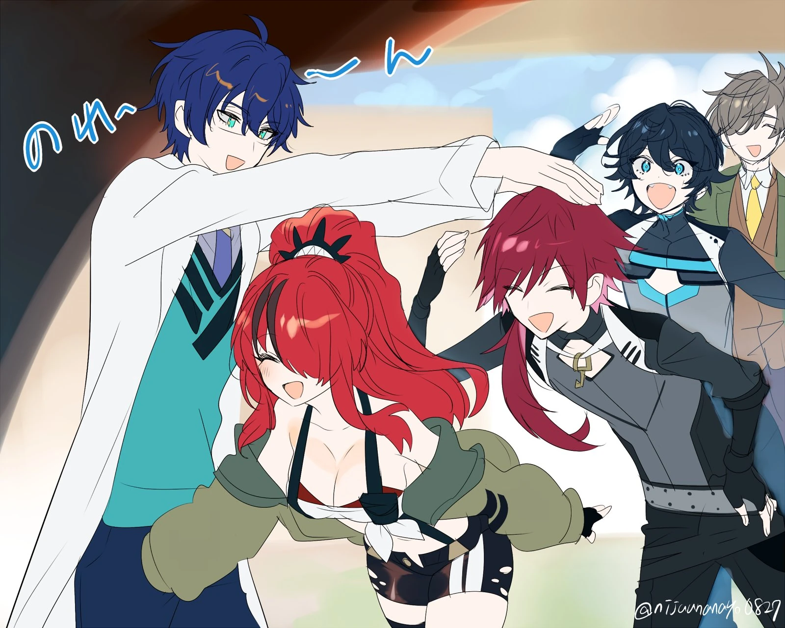Eden-gumi by Ninahachi (Yuiga Kohaku and Watarai Hibari's illustrator)