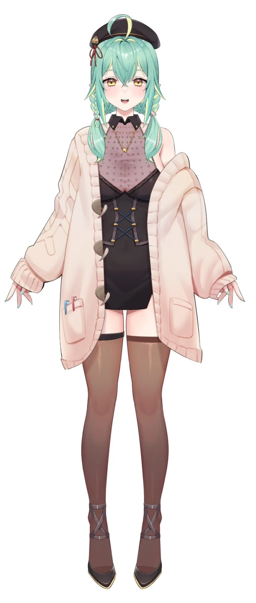 Full body model (Second outfit)