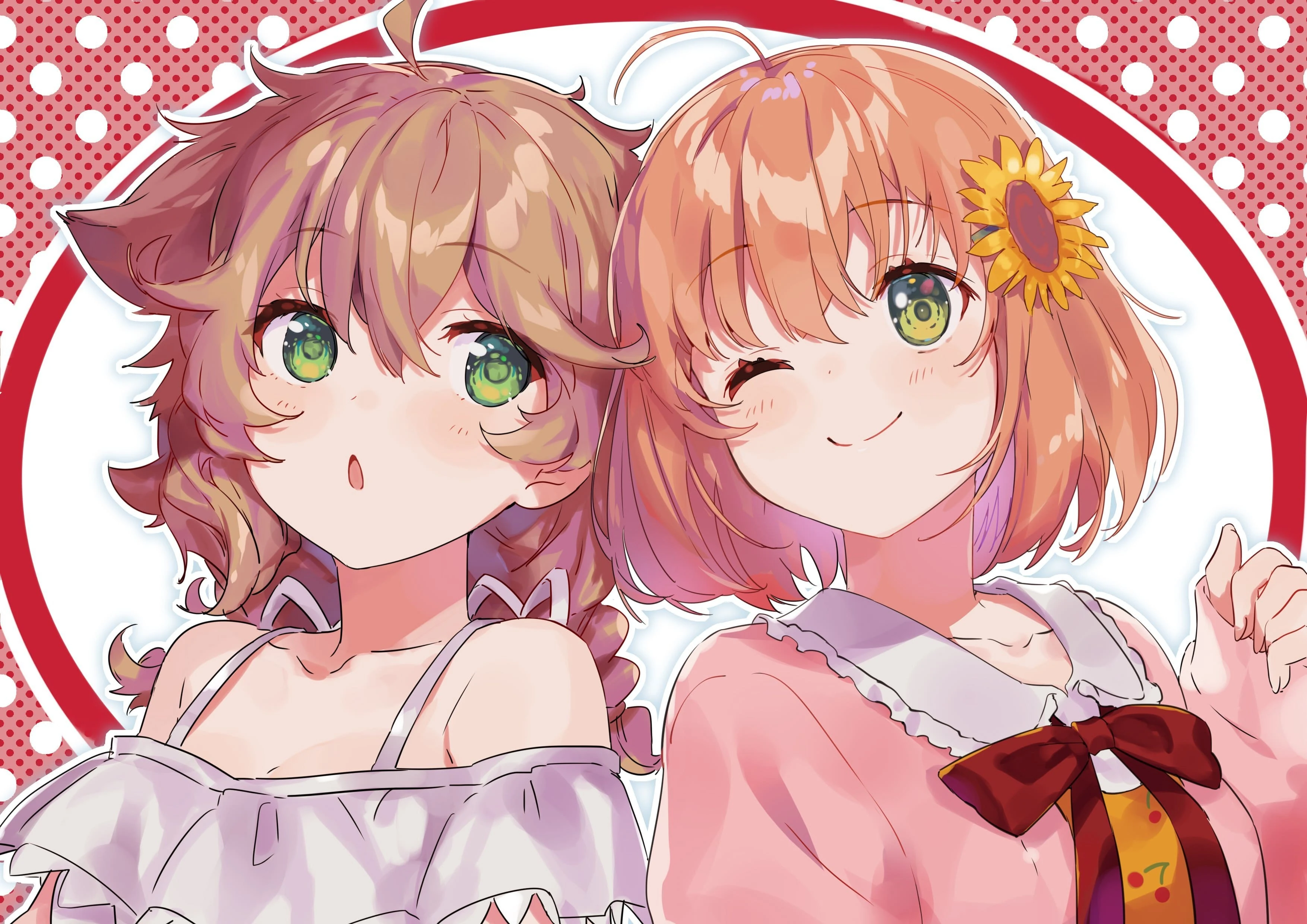 Meiji and Himawari by Nana