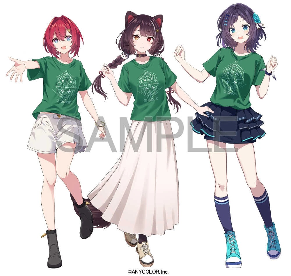 NijiFes 2023 Green Class Illustration<br>by Shio Kazunoko