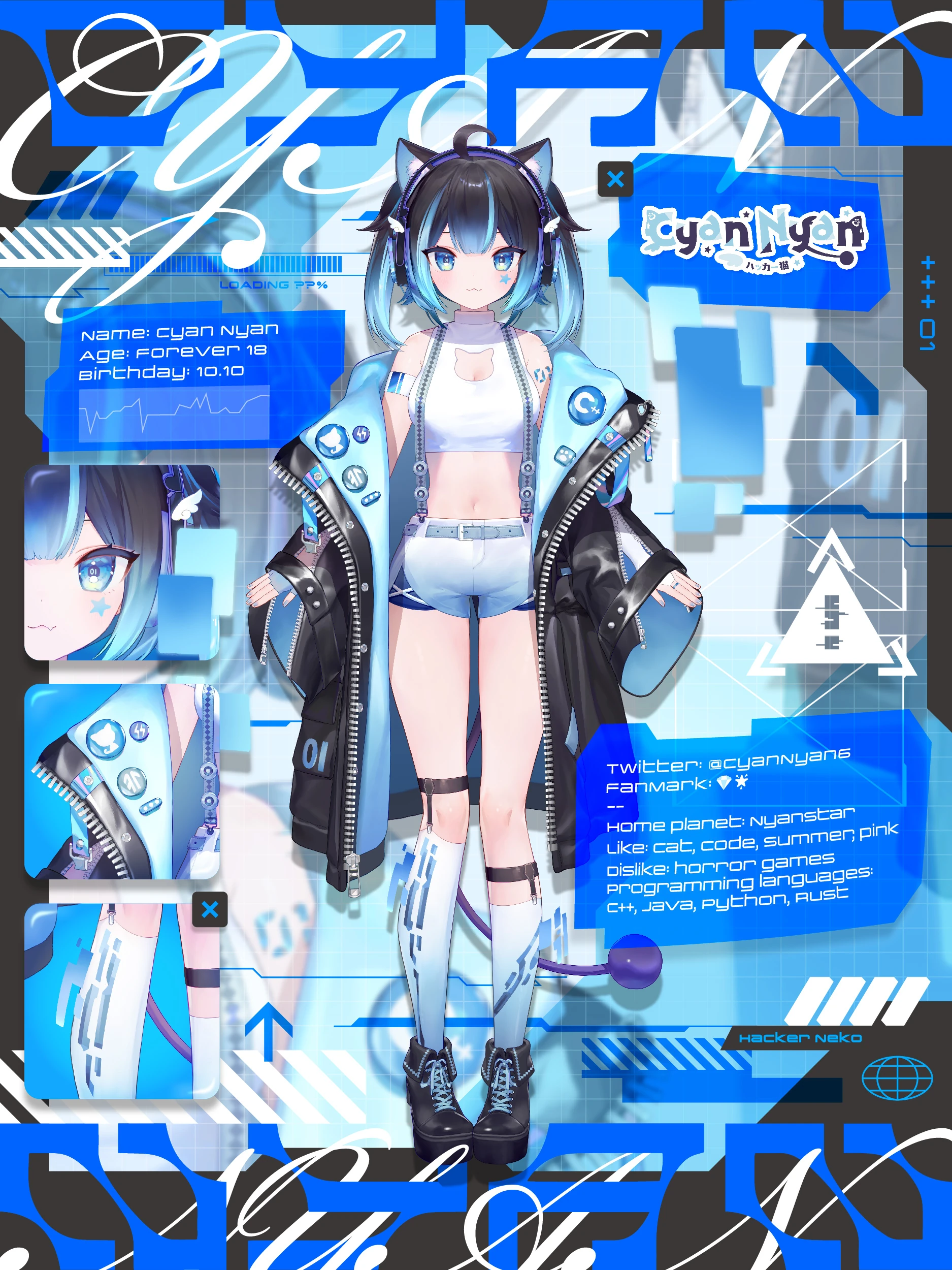 Promotional graphic of Cyan's new model