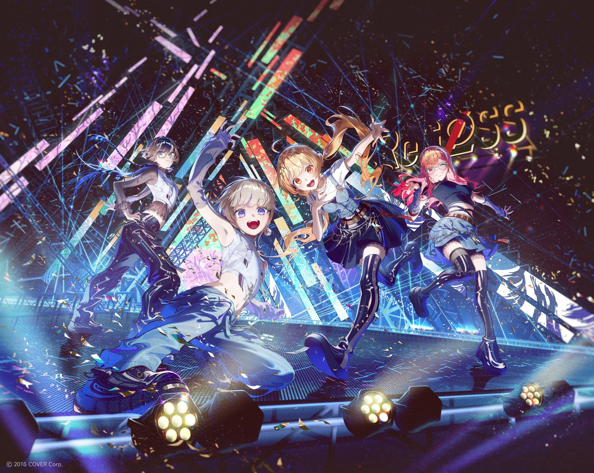 ReGLOSS 1st Concert Flashpoint Key Visual by Fajyobore
