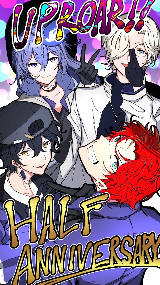UPROAR half-anniversary art by Hizaki Gamma