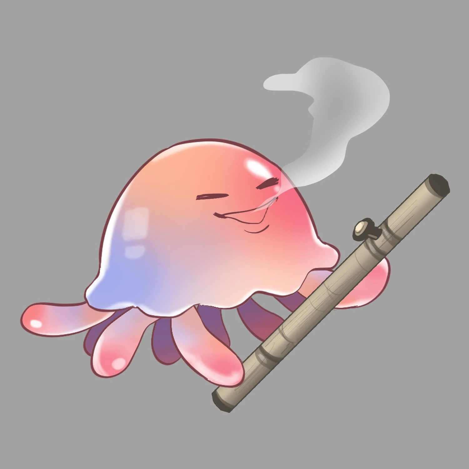 Gin's Jellyfish smoking Nguyễn Phương Linh