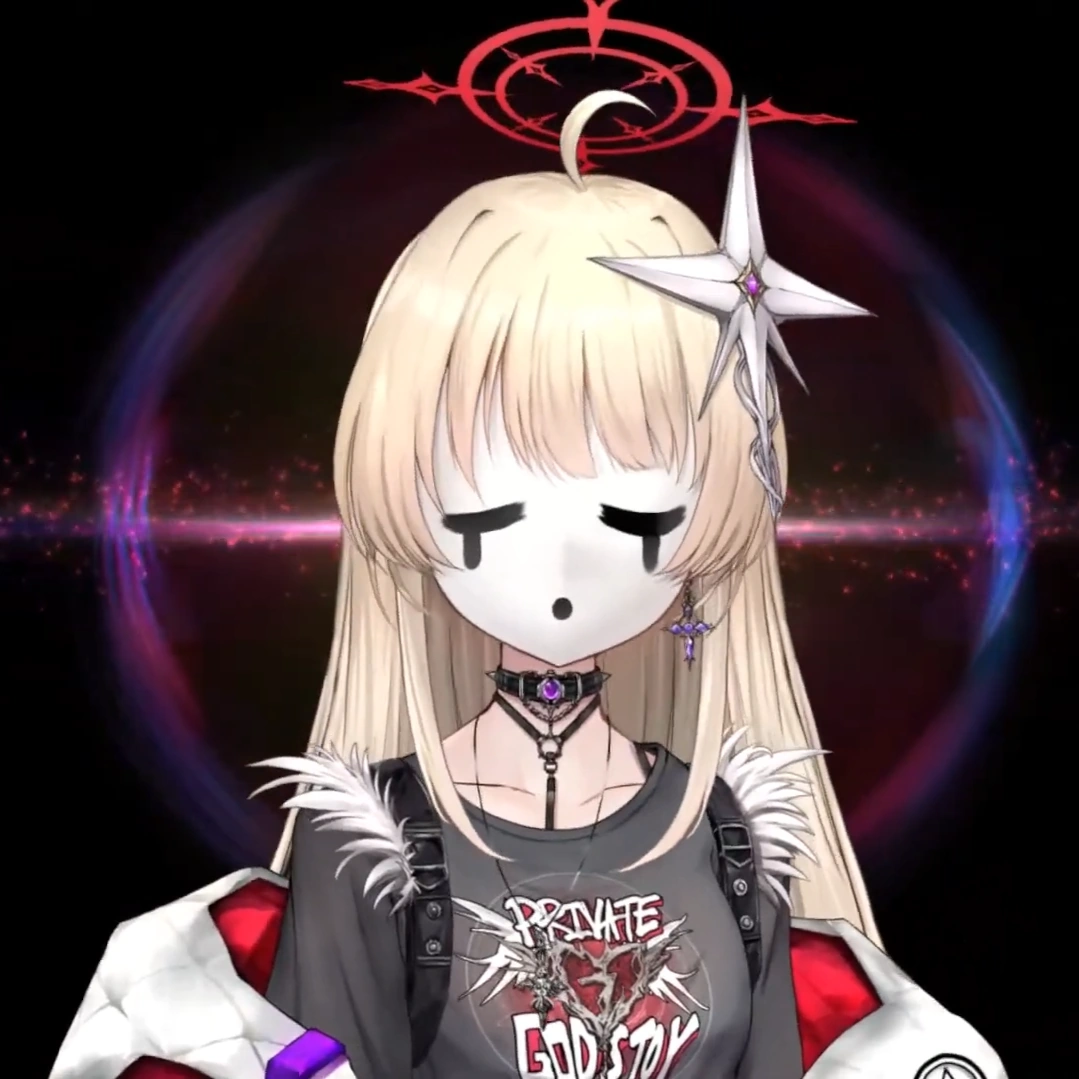 Nana wears mask