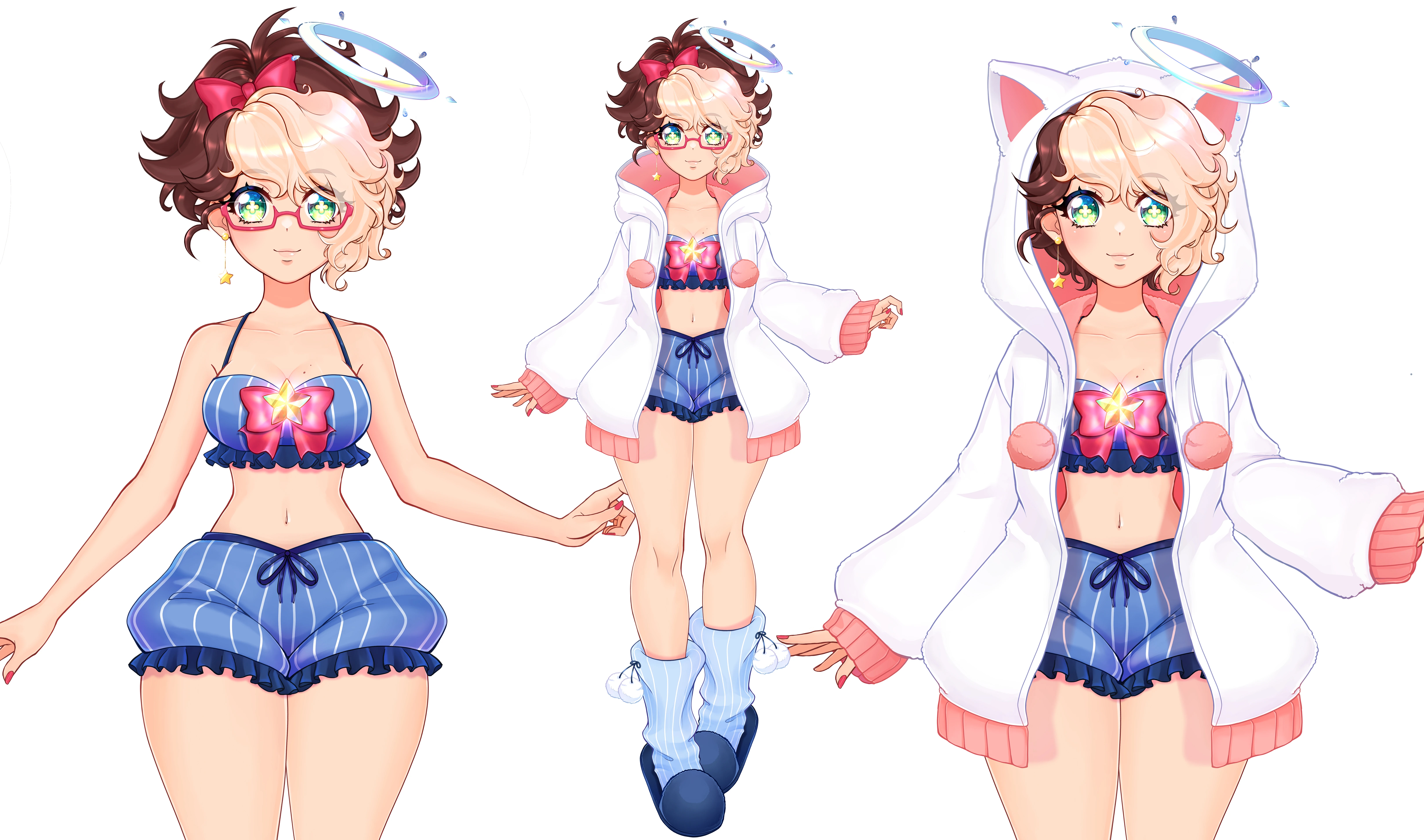 Comfy Live2D (Rainy 2.0)<br>Art + Rig by Krimchii
