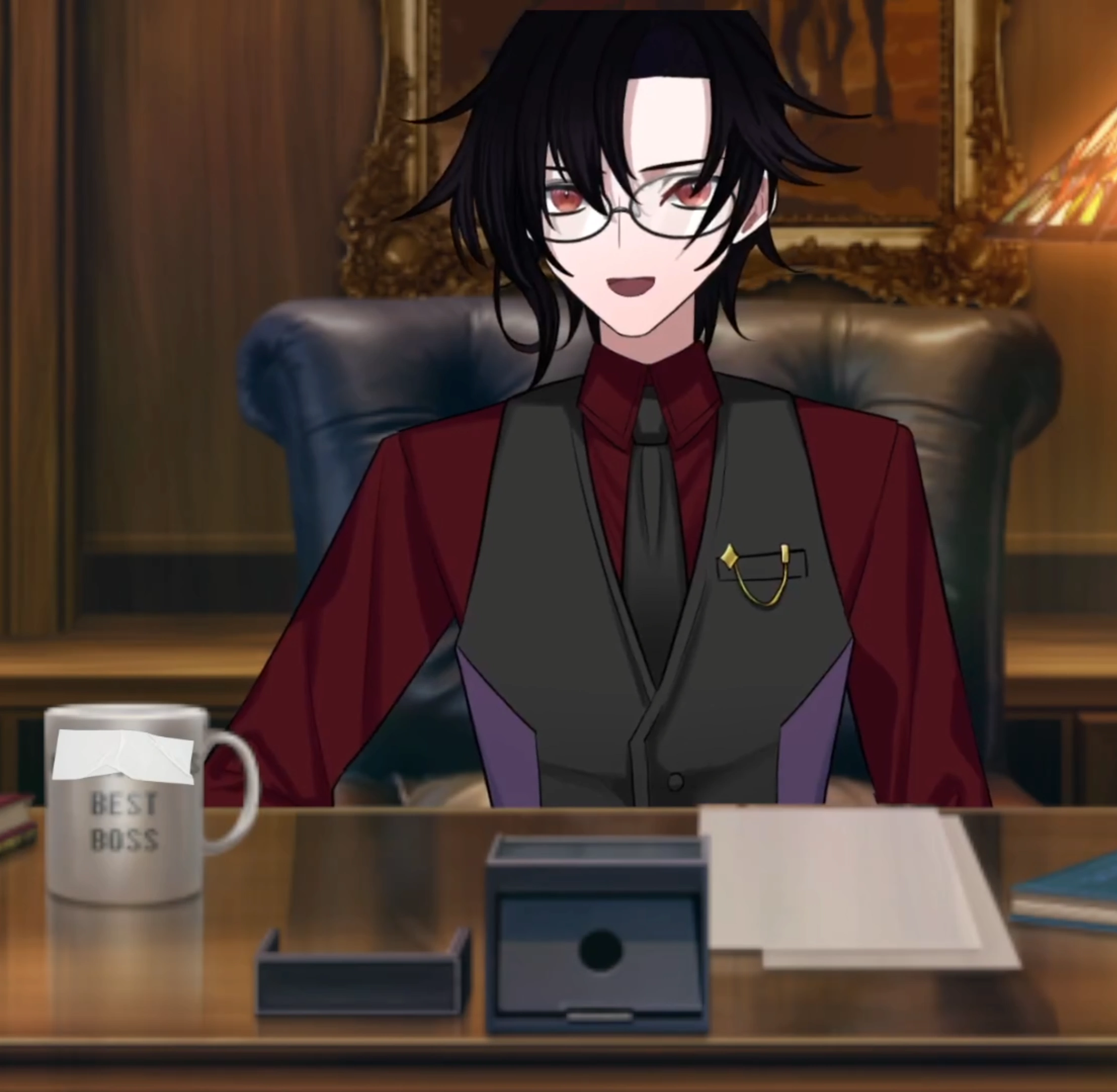devilon just chatting scene