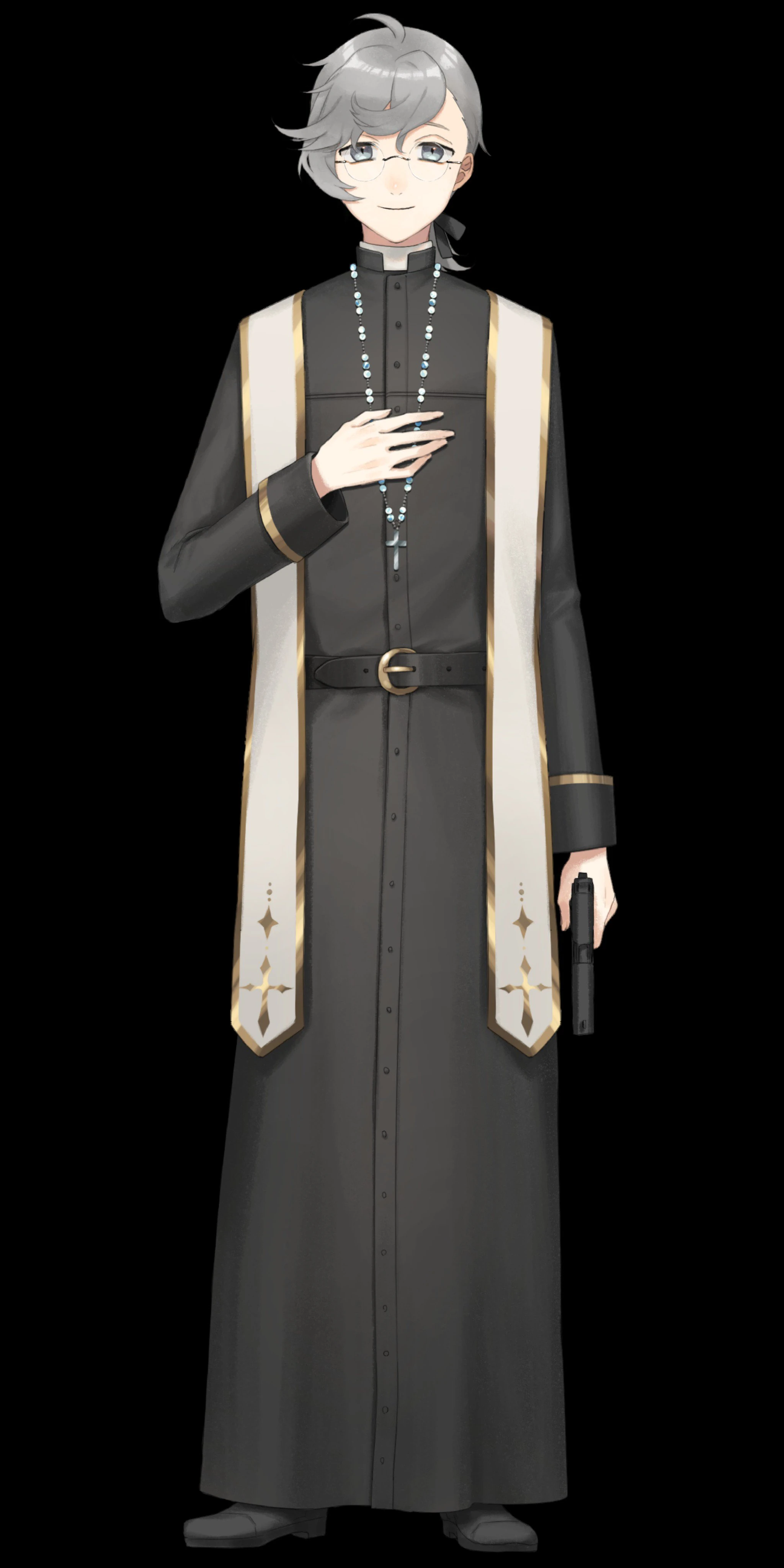 Christmas Priest Style Outfit