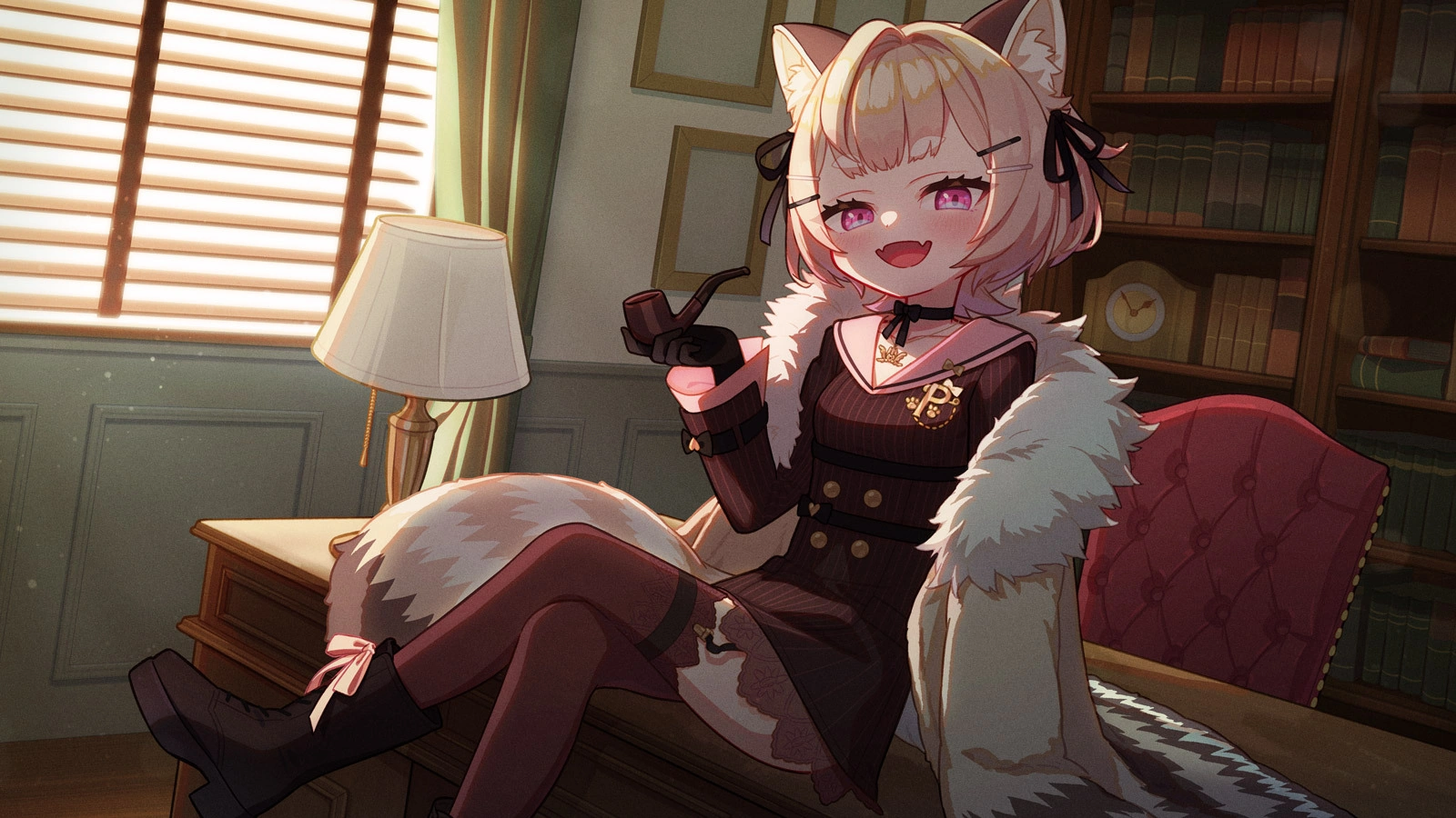 Pankfather Illustration<br>by Pocopuri