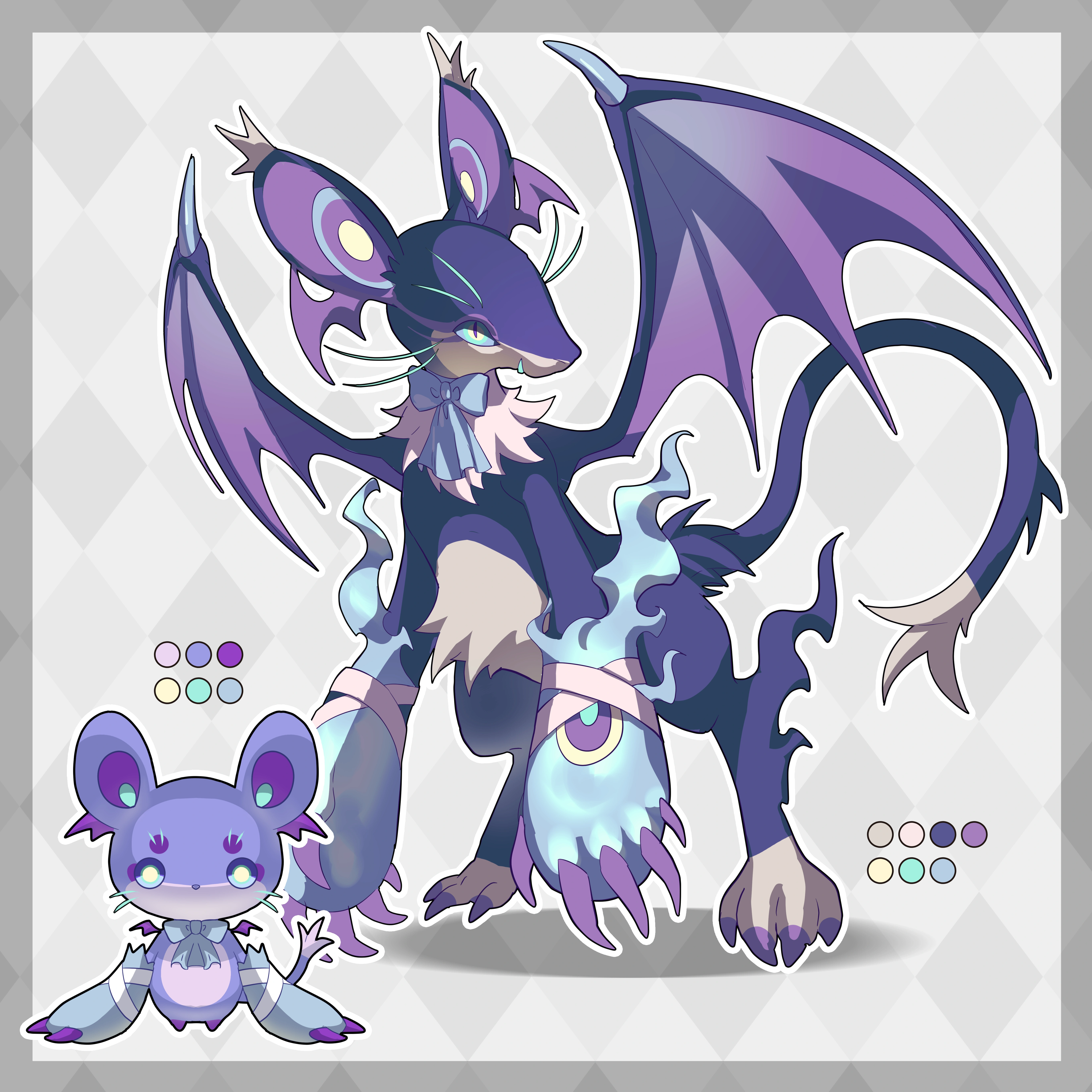 Lumis and Umbryn by @byaku_yutari