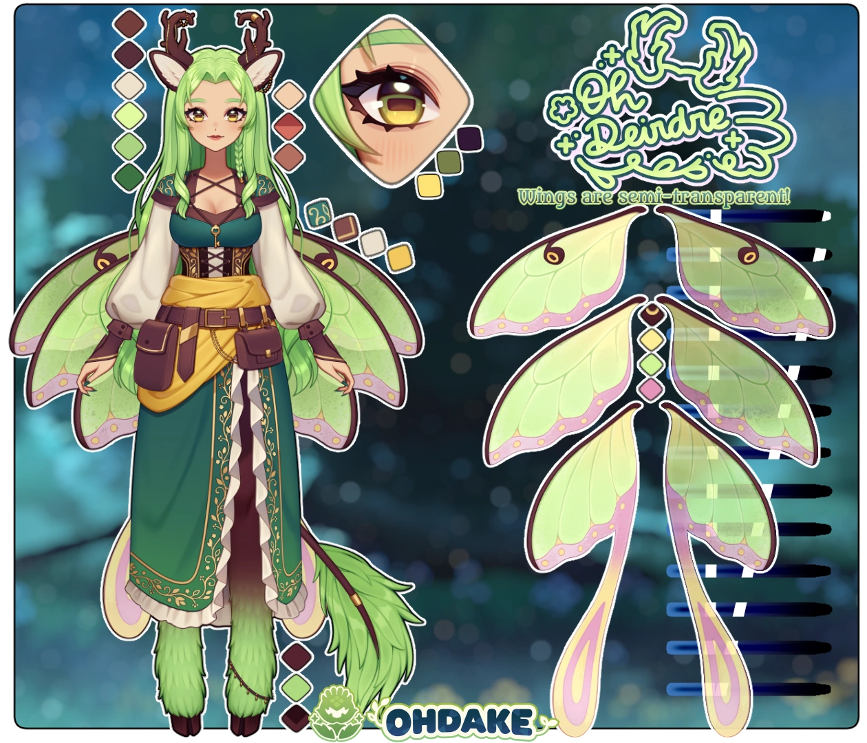 Oh Deirdre Official Ref Sheet