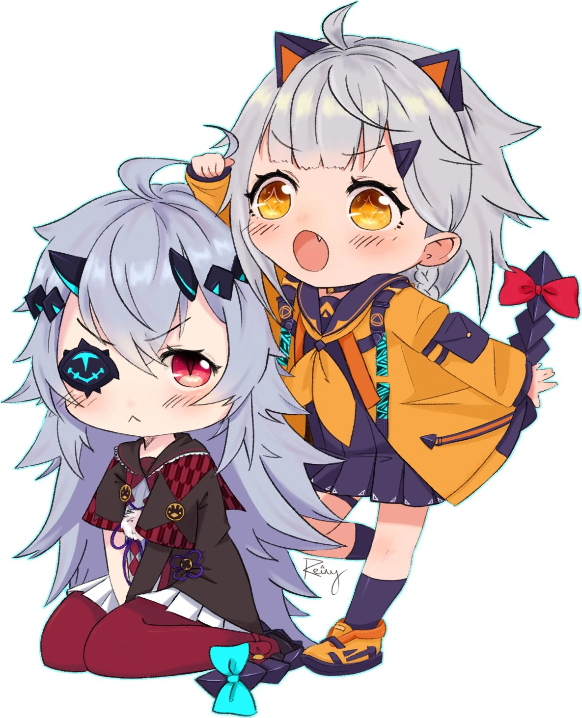 Ojiki and Reiny