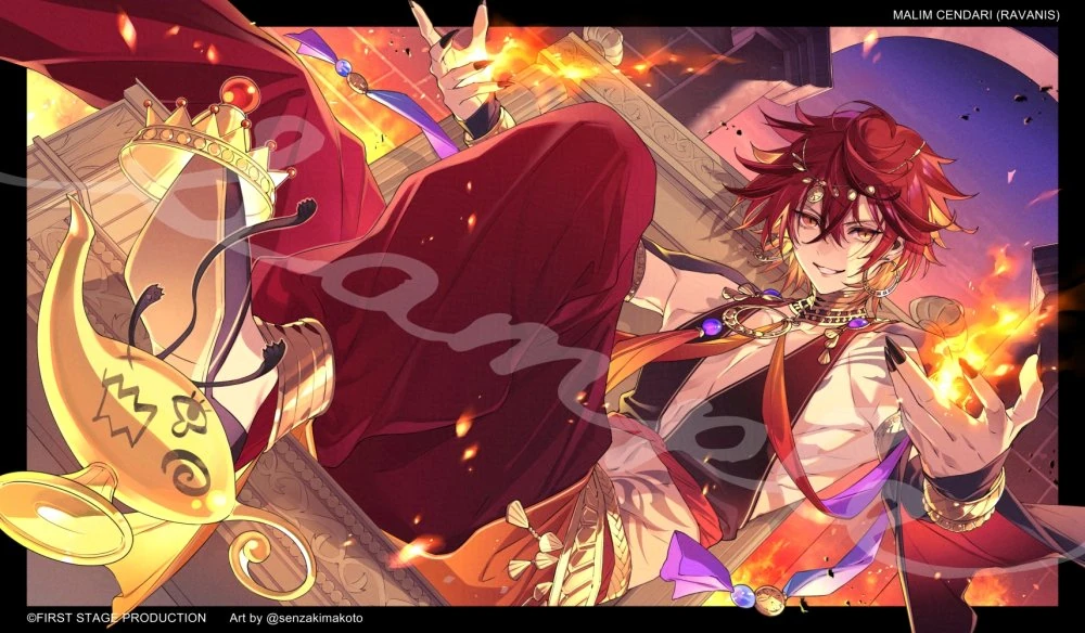 Debut Illustration by Senzaki Makoto