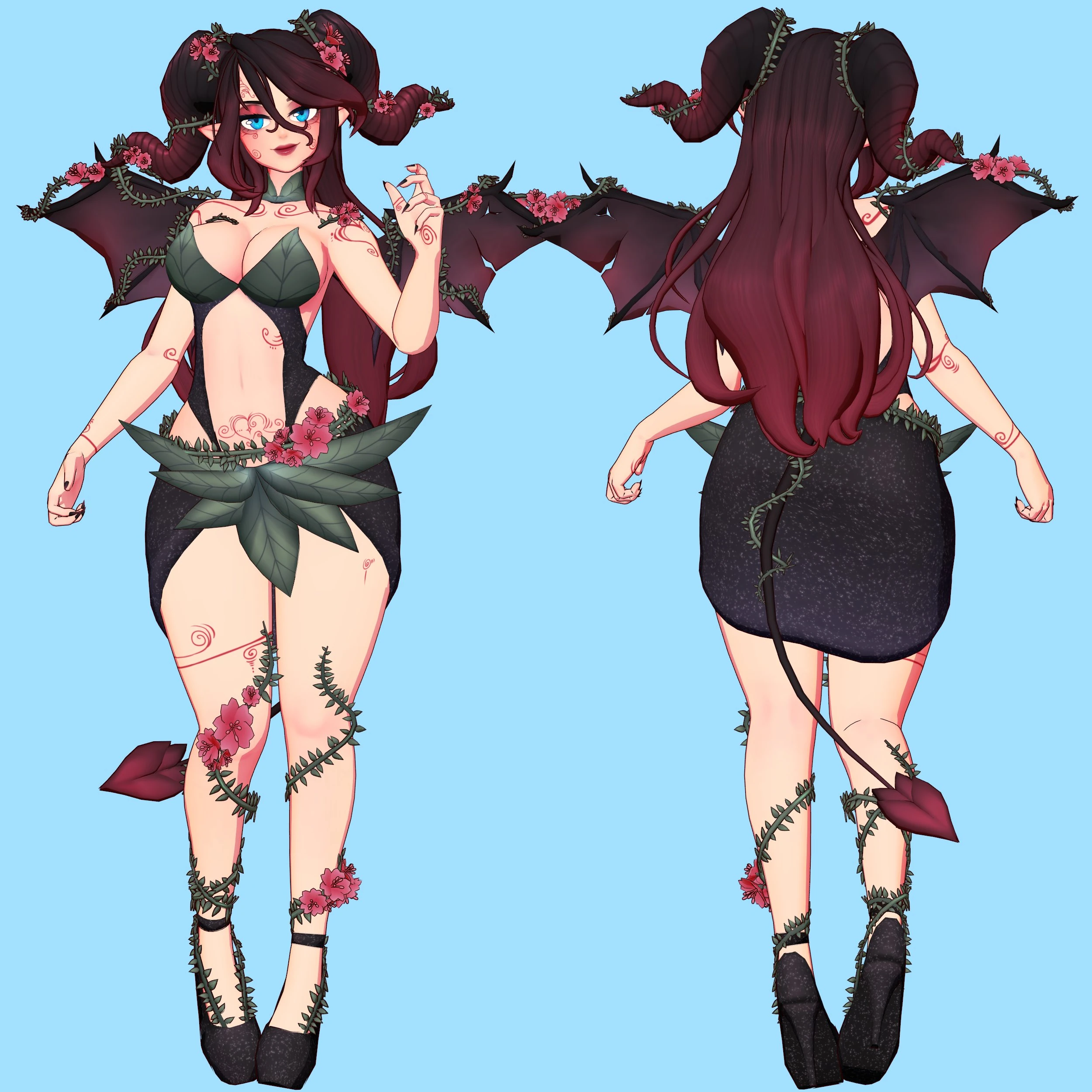 Revlis costume, Silvervale's D&D characer. by jjinomu