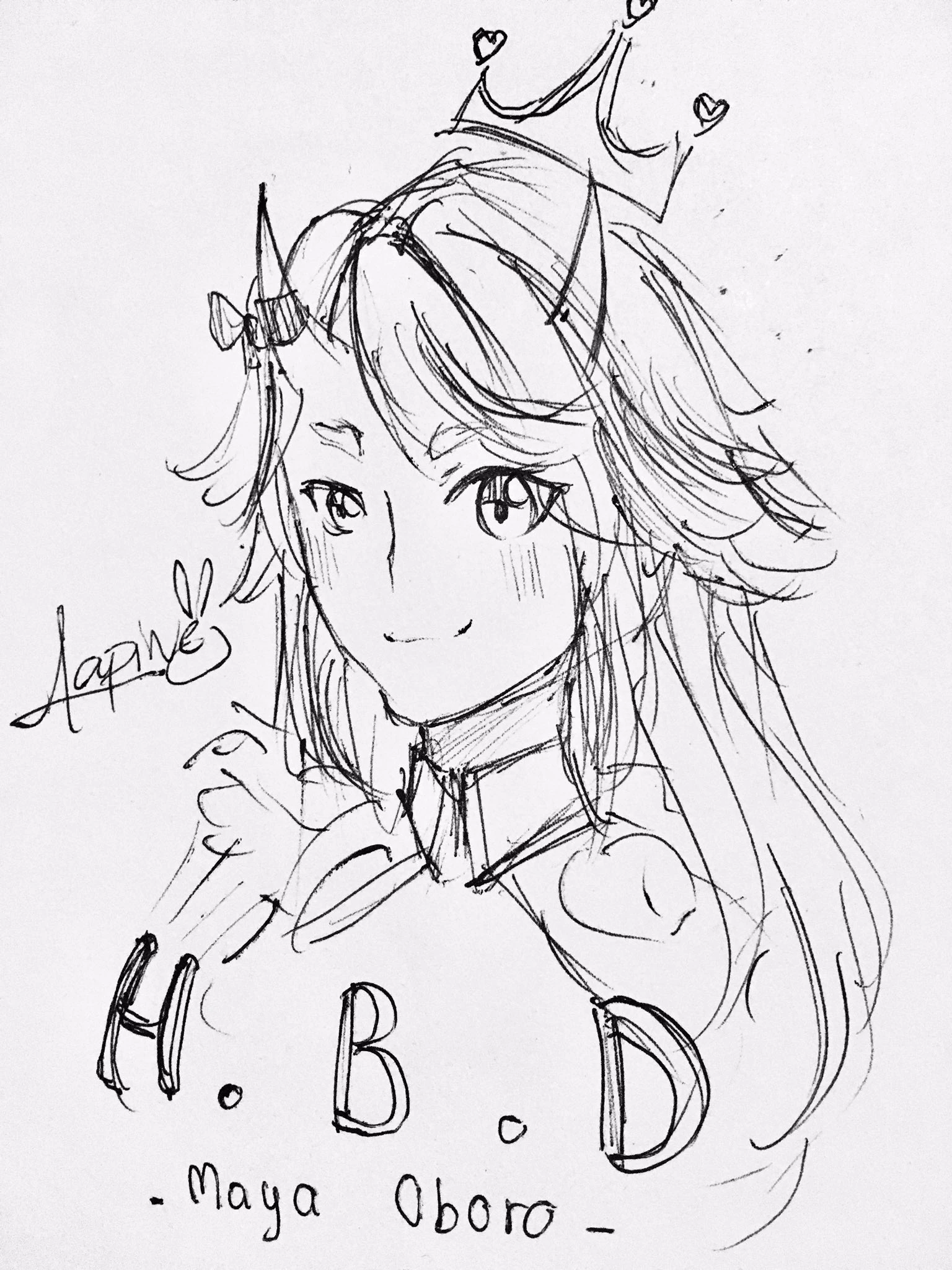 Happy birthday Maya Oboro