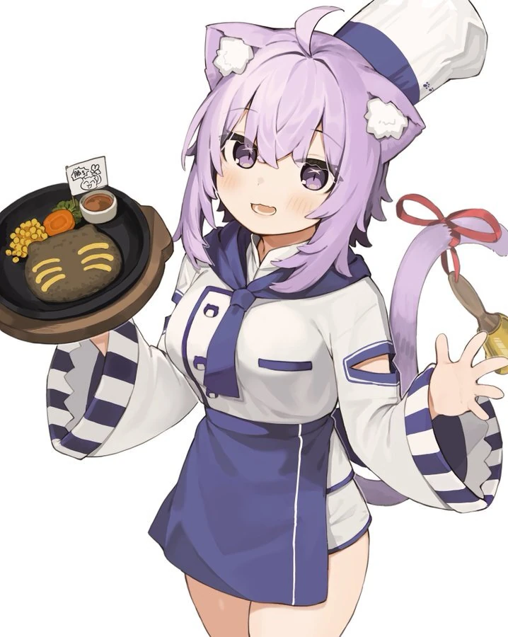 Okayu in Ikinari Steak Collab Costume<br>by Ceramic06