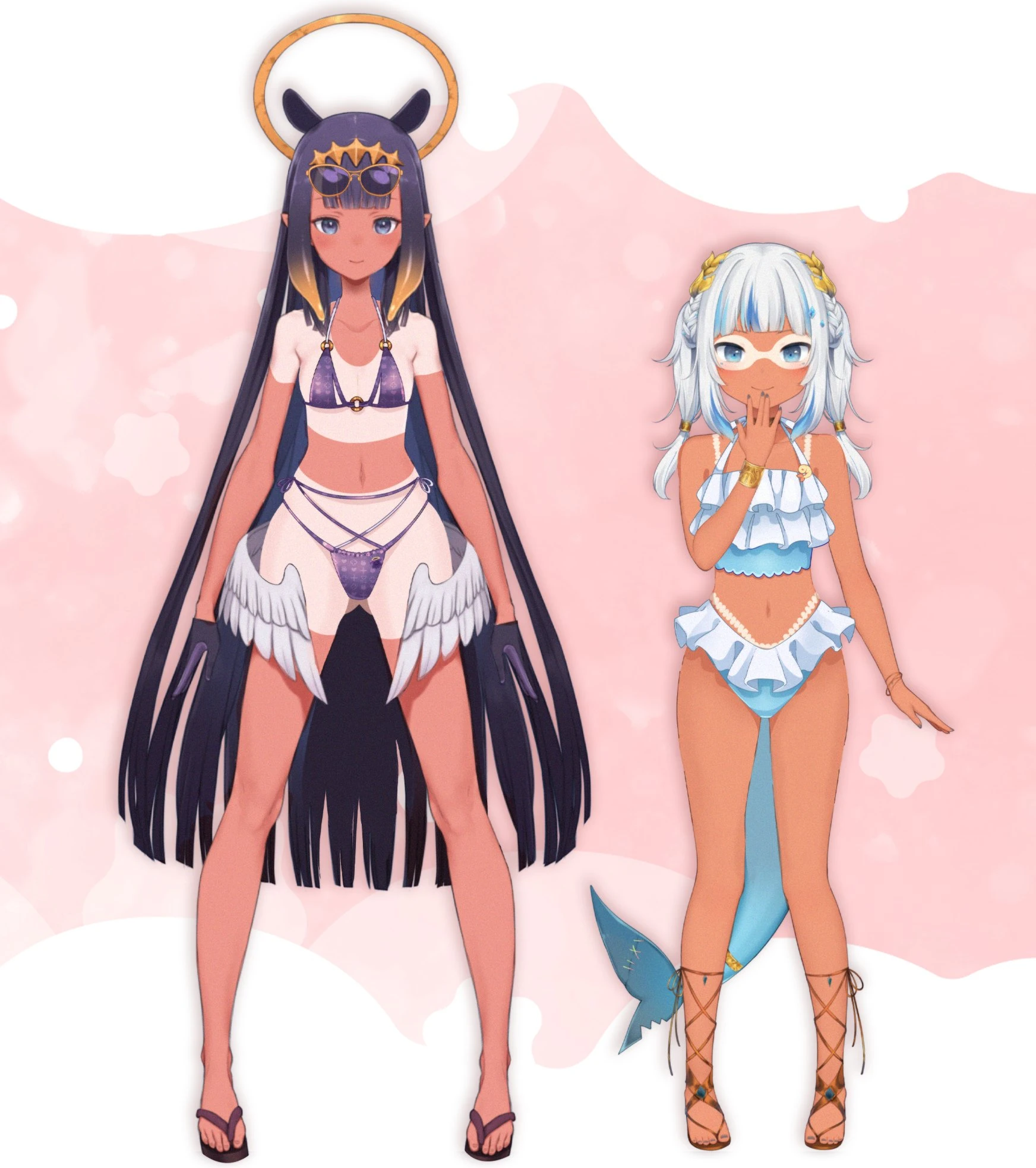 Tanned version