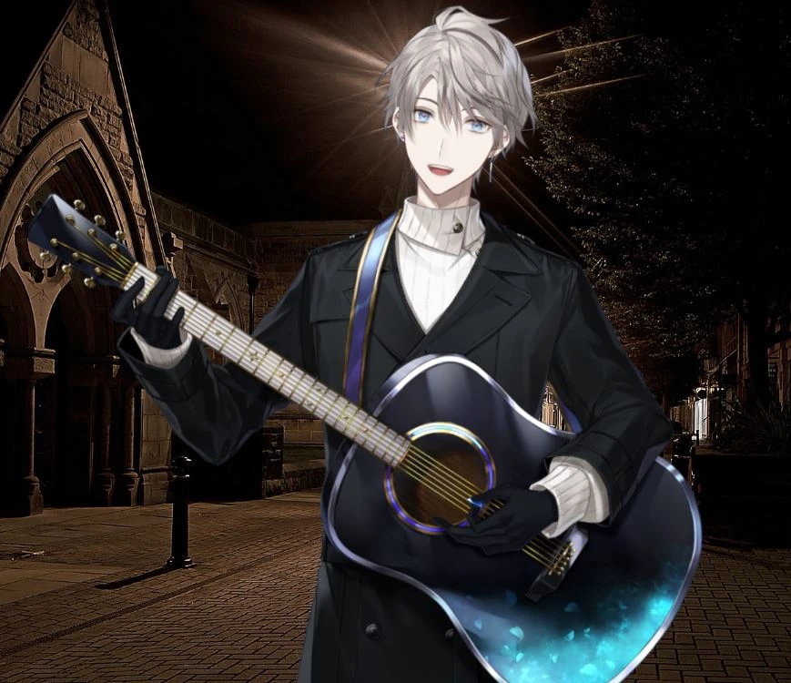 Winter Outfit With Guitar