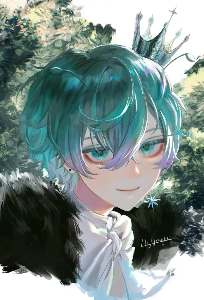 Fanart of Shuu, made by @__4the2ofus on X. posted by Shuu on his X account