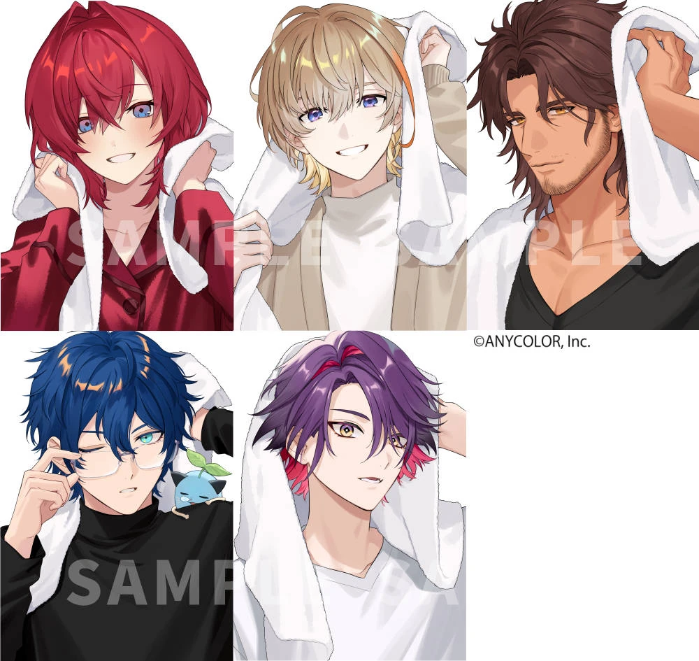 NIJISANJI x Bandai "Tsummaru" Goods Illustration by Isumi