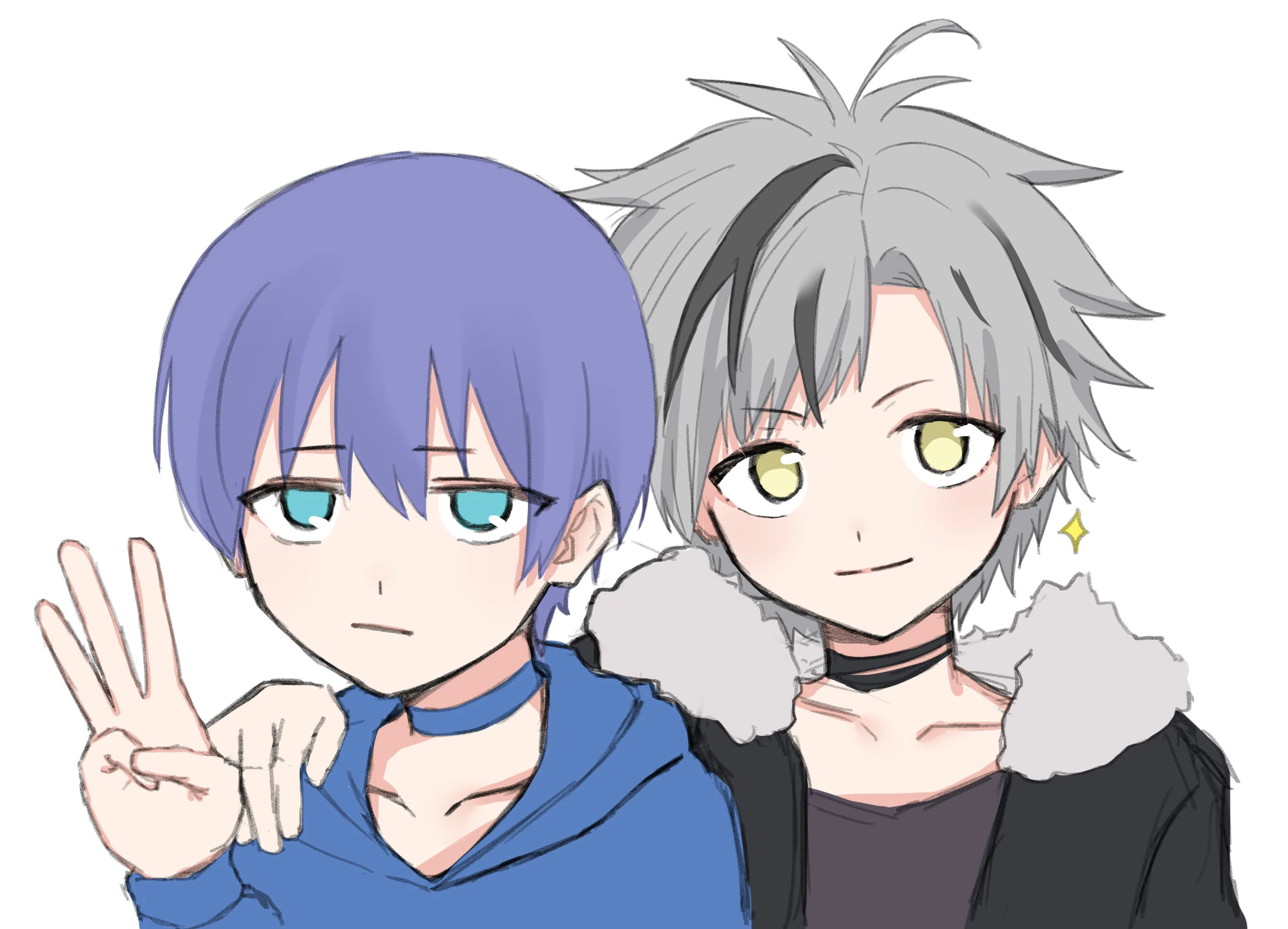Chi-kun and Suzuki Masaru<br>by Ivumemu