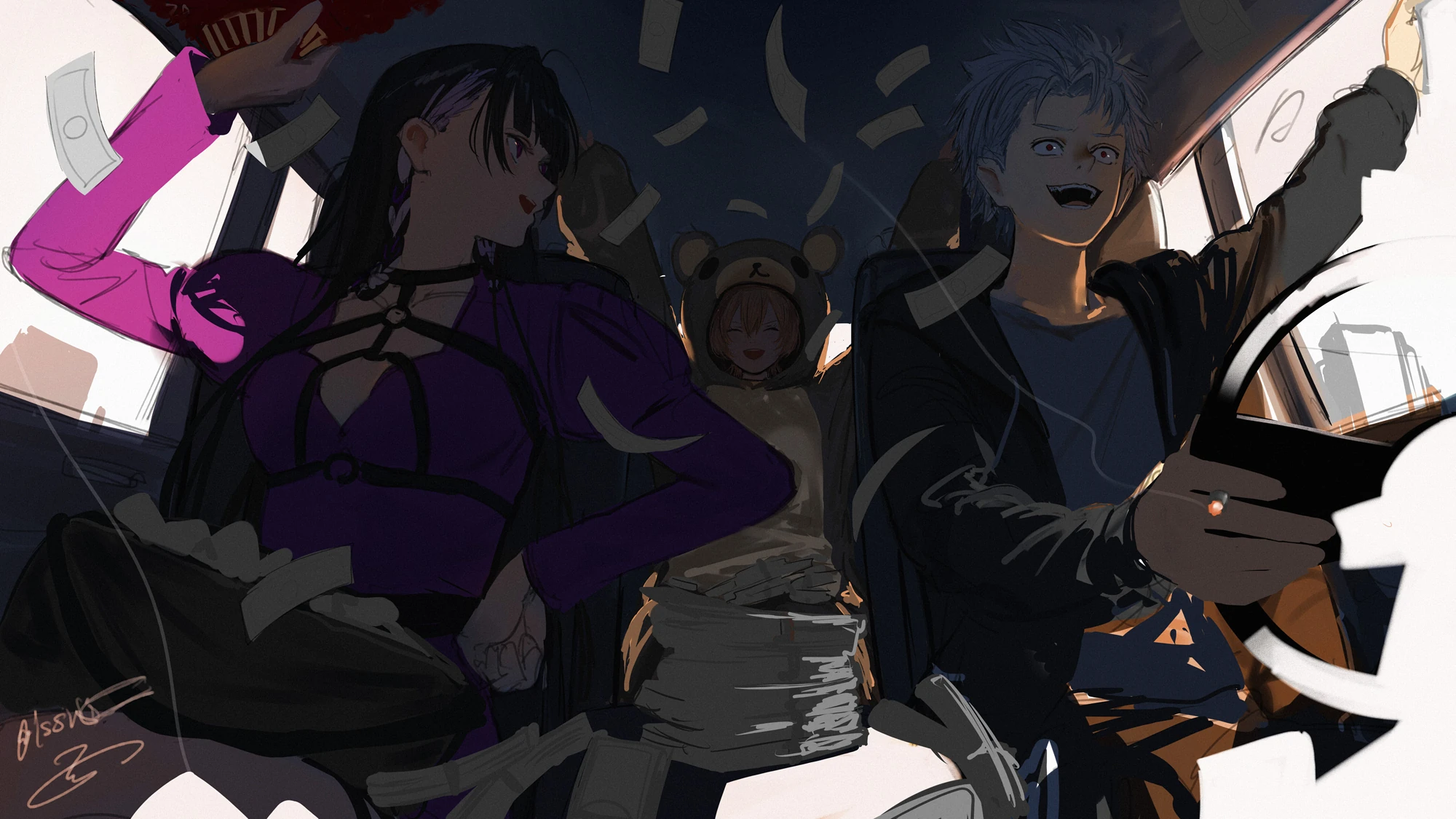 Enigma NijiGTA Illustration by Issiki