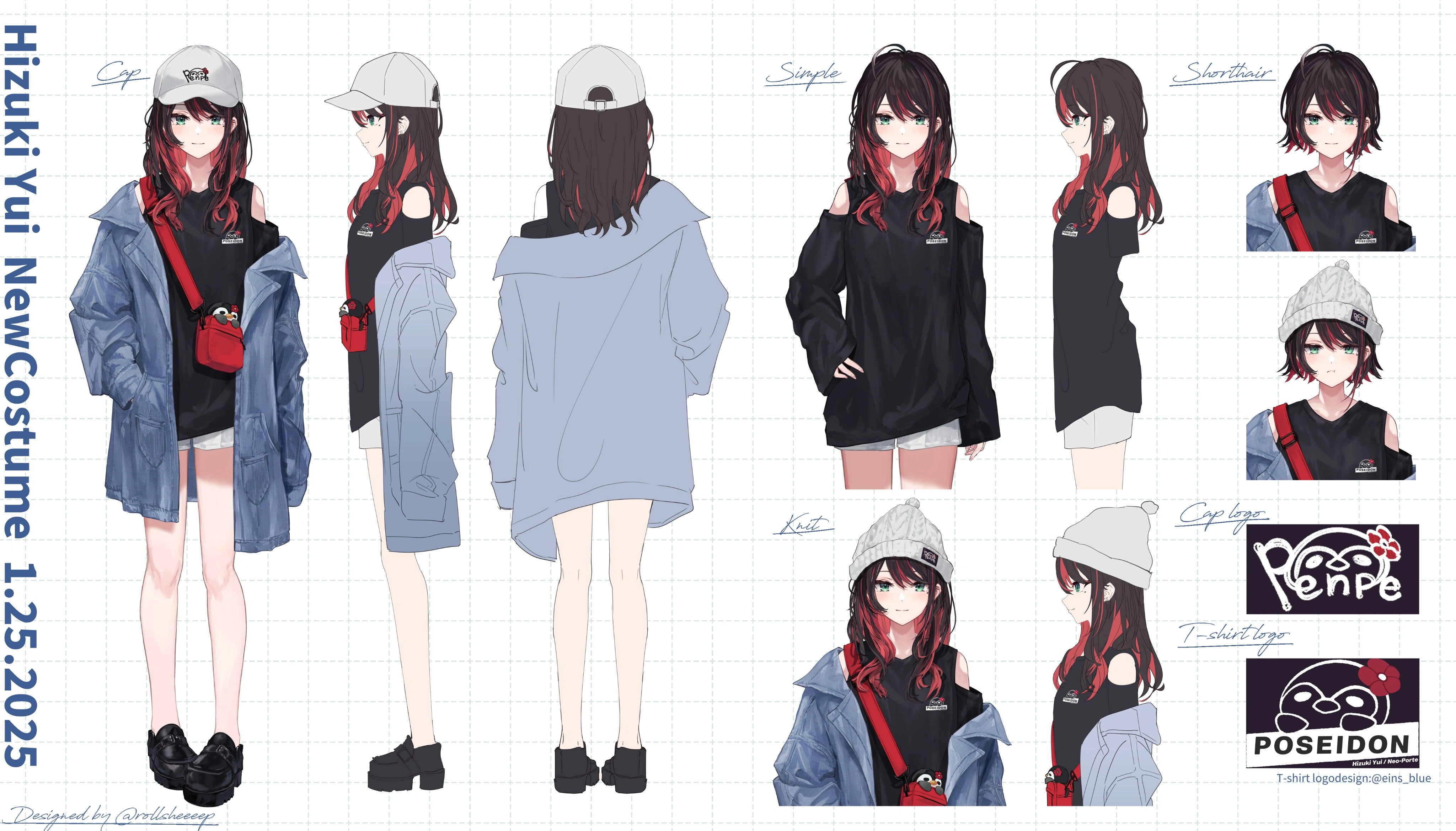 3rd Outfit Reference Sheet