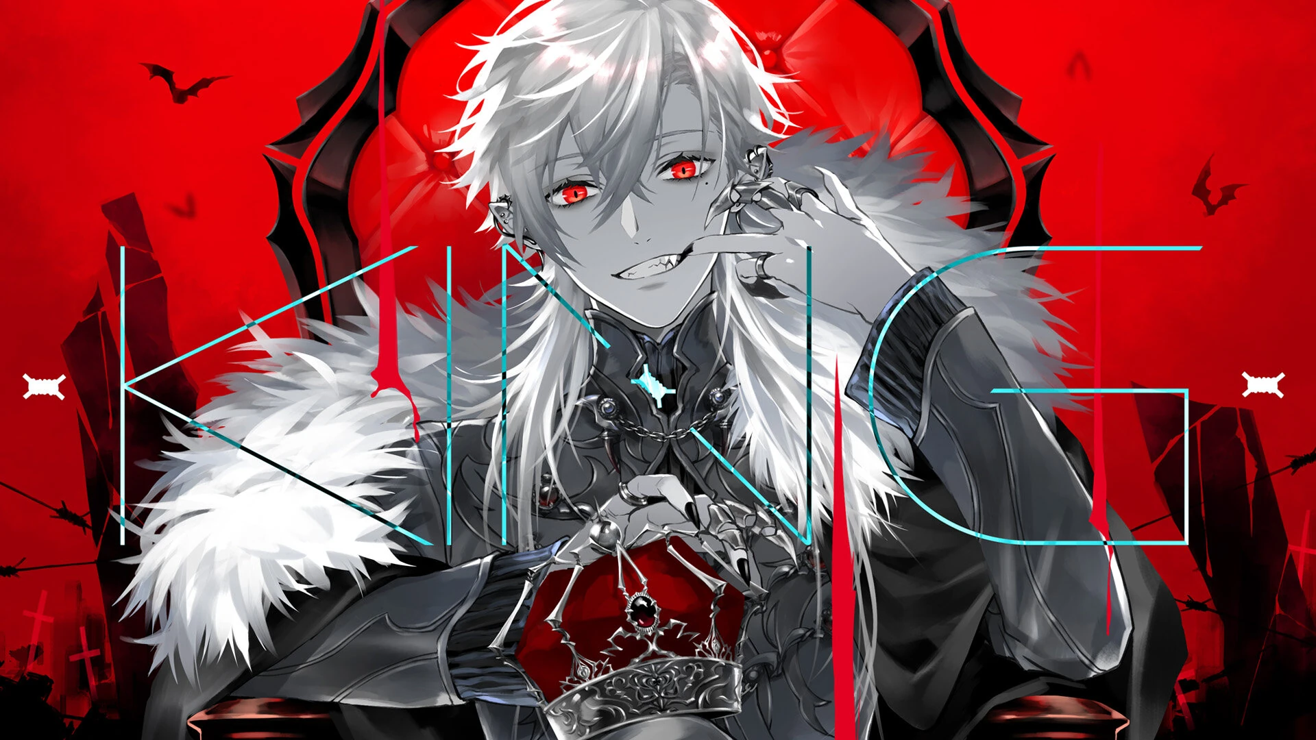 KING Illustration<br>by AKKE