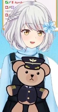 Lily with Chat Bear<br>(by shinobi21oni)