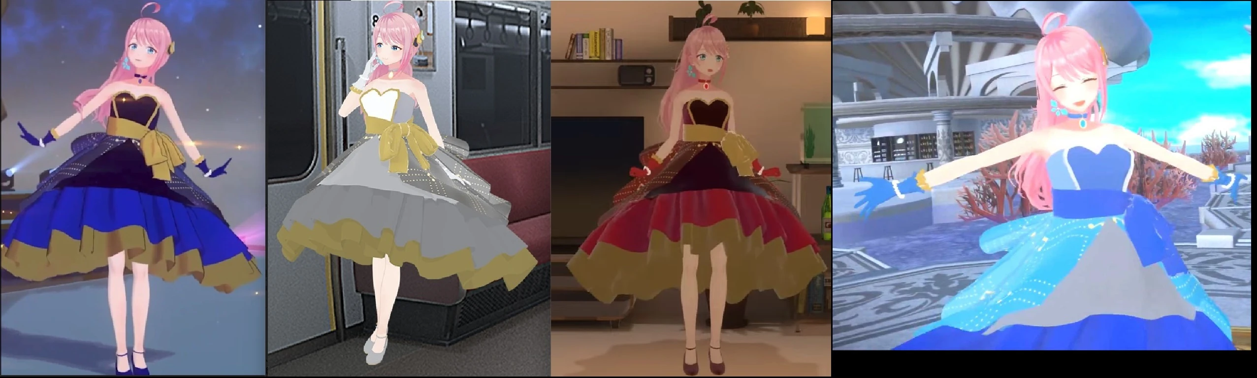 New dress color variations