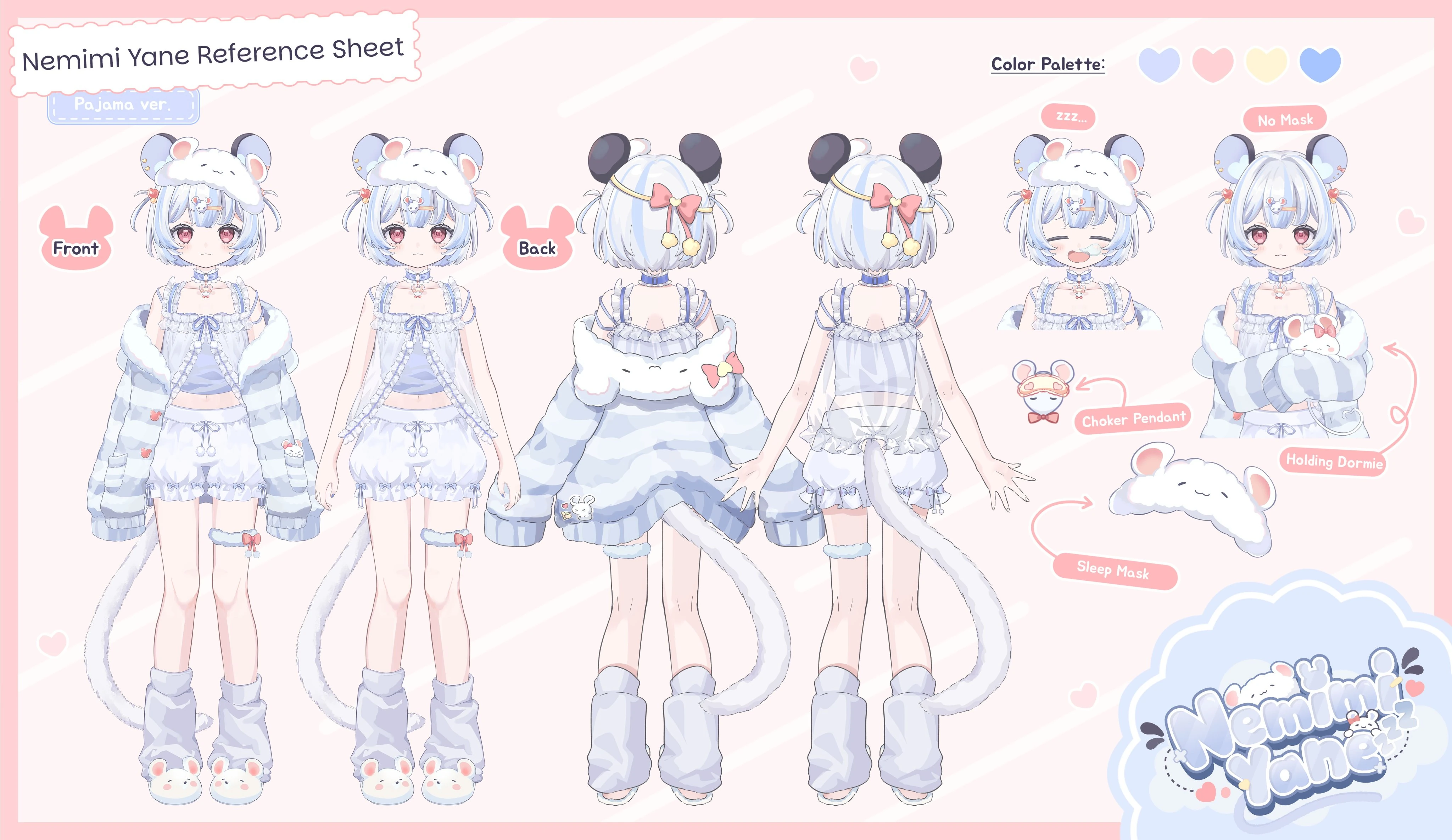 Comfy Outfit Reference Sheet